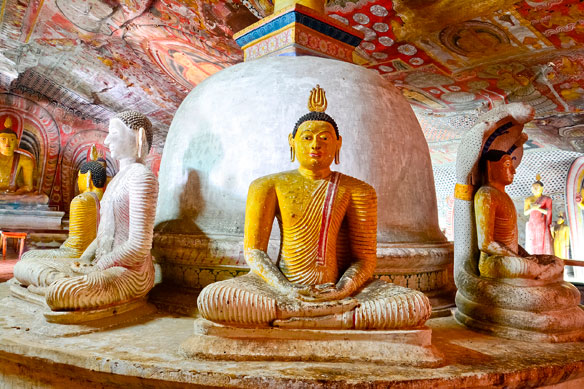 Dimbulla Caves, Sri Lanka